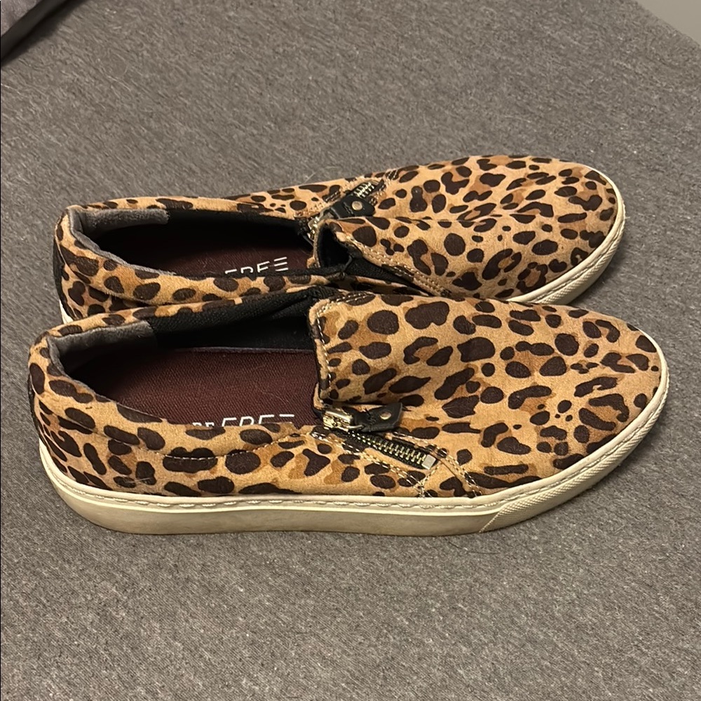 Dr. Scholl's Leopard Print Sneakers